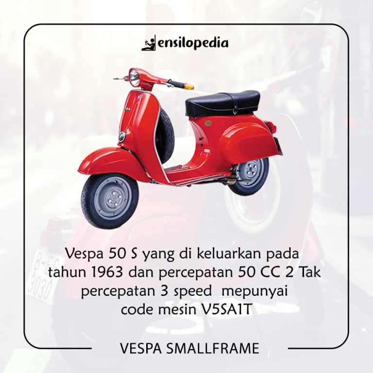 Sudah Tau Belum..??!! Inilah 5 Jenis Vespa Smallframe Terpopuler ...